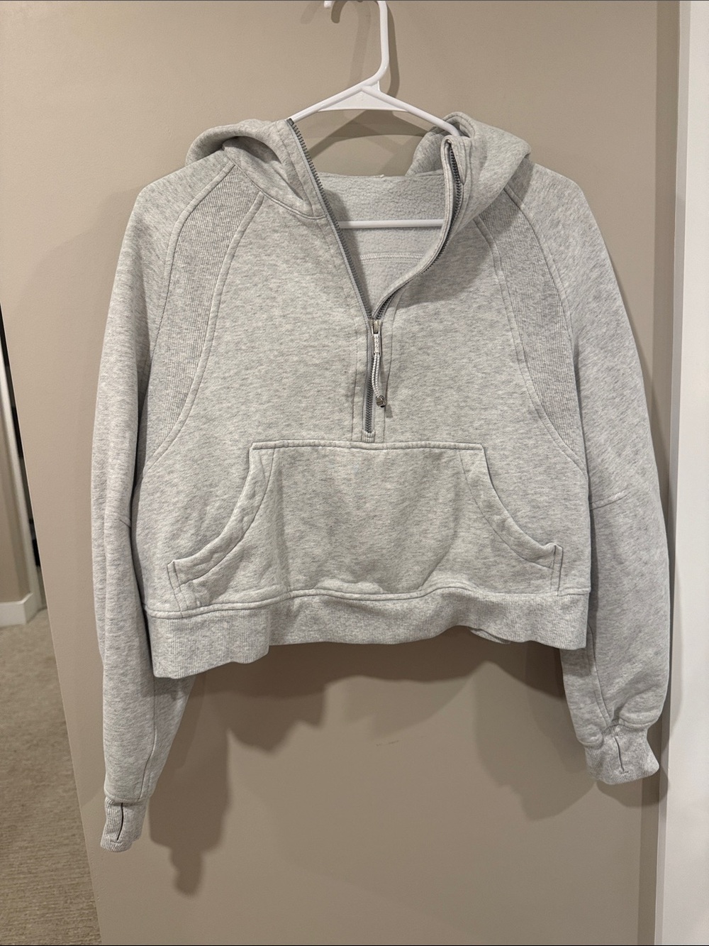 M/L Grey Lululemon Scuba